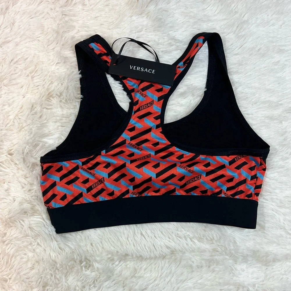 Versace La Greca Sport Bra